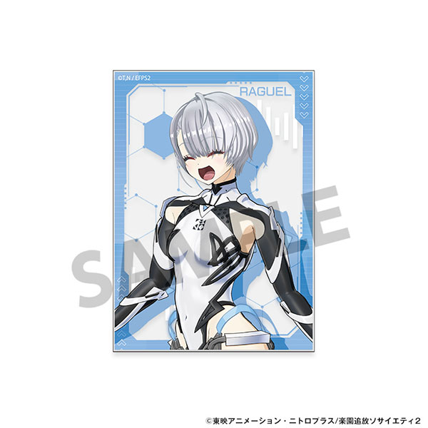 Hobby Stock Expelled from Paradise: Resonance of the Heart Acrylic Card Raguel gambar 1