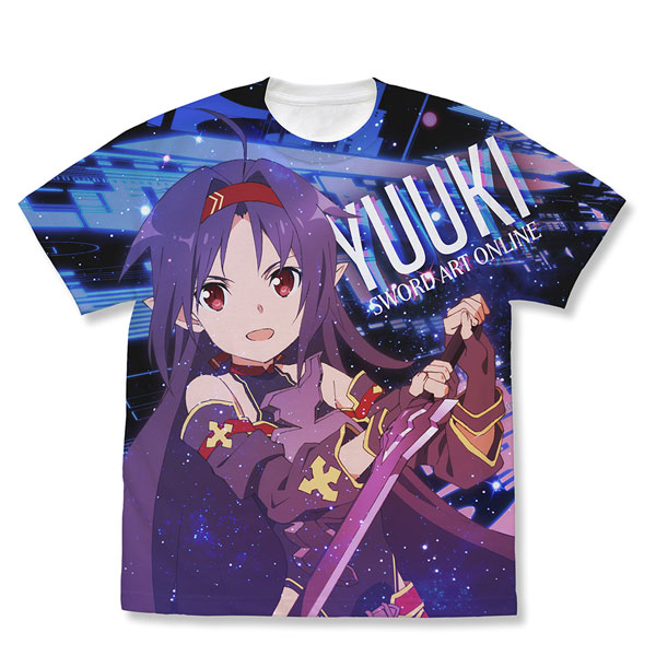 COSPA Sword Art Online Yuuki Full Graphic T-shirt Zekken Ver./WHITE-L