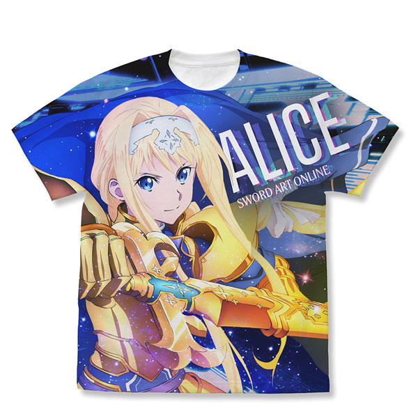 COSPA Sword Art Online Alice Synthesis Thirty Full Graphic T-shirt The Osmanthus Knight Ver./WHITE-L