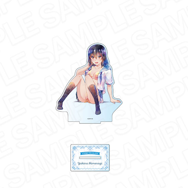 Contents Seed Strike the Blood Final Deka Acrylic Stand PALE TONE series Yukina Himeragi Falling on your Backside ver. รูปภาพ 1
