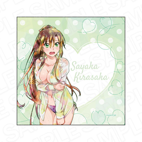 Contents Seed Strike the Blood Final Microfiber Cloth PALE TONE series Sayaka Kirasaka Dress Shirt ver.