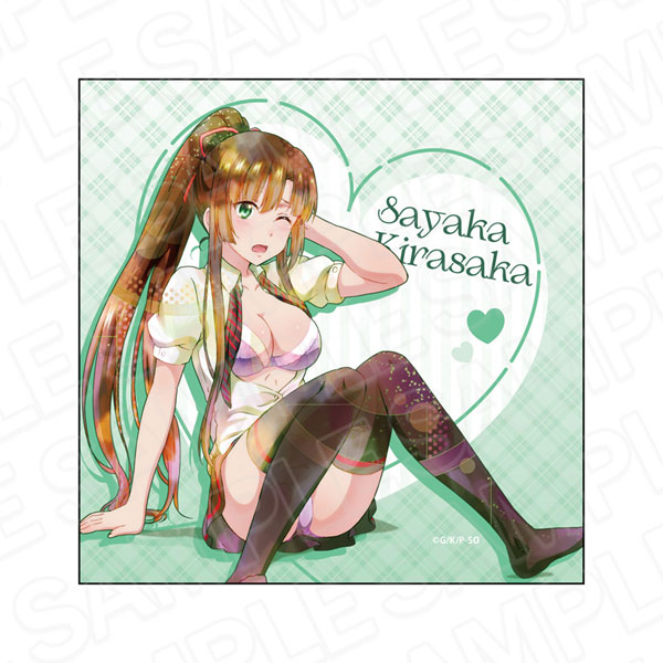 Contents Seed Strike the Blood Final Microfiber Cloth PALE TONE series Sayaka Kirasaka Falling on your Backside ver.