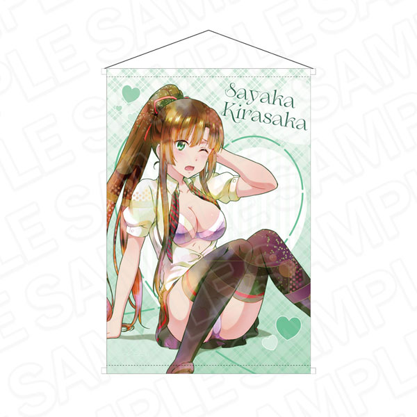 Contents Seed Strike the Blood Final B1 Wall Scroll PALE TONE series Sayaka Kirasaka Falling on your Backside ver.