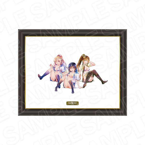 Contents Seed Strike the Blood Final Memorial Art PALE TONE series Yukina & Asagi & Sayaka Falling on your Backside ver. image 1
