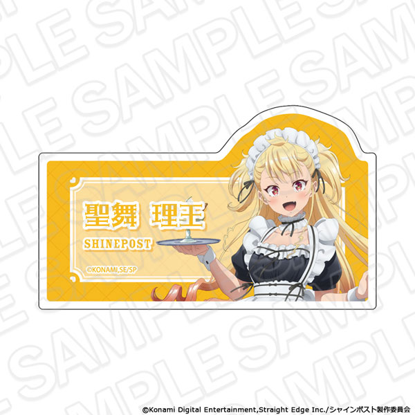 Contents Seed Shine Post Acrylic Name Badge Rio Seibu Maid Outfit ver. รูปภาพ 1