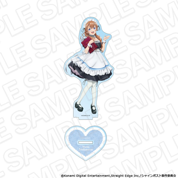 Contents Seed Shine Post Acrylic Figure Haru Nabatame Maid Outfit ver. Bild 1