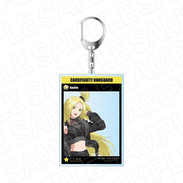 Contents Seed Cardfight!! Vanguard SNS Style Acrylic Keychain Kourin Idol ver.