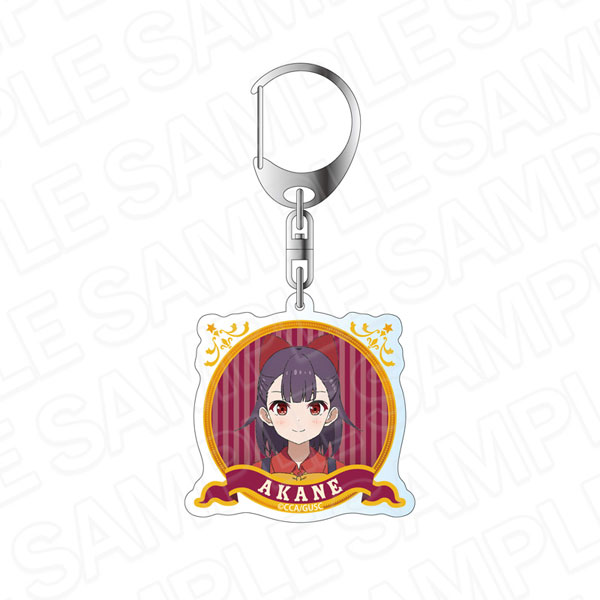 Contents Seed Grow Up Show: Sunflower Circus Acrylic Keychain Akane Yura imagen 1