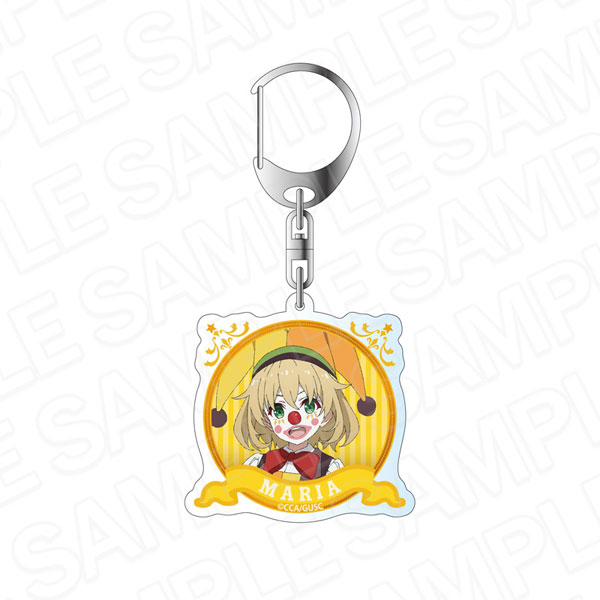 Contents Seed Grow Up Show: Sunflower Circus Acrylic Keychain Maria