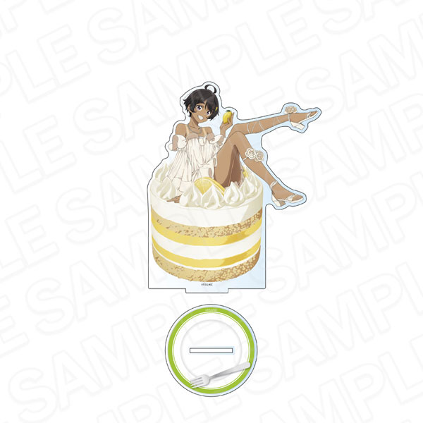 Contents Seed TV Anime "Makeine: Too Many Losing Heroines!" Deka Acrylic Stand Lemon Yakishio 2nd Anniversary Sweets ver.