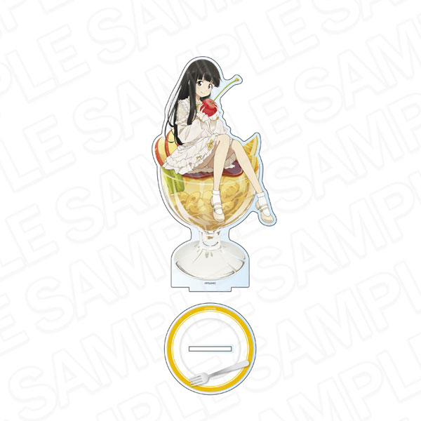 Contents Seed TV Anime "Makeine: Too Many Losing Heroines!" Deka Acrylic Stand Kaju Nukumizu 2nd Anniversary Sweets ver. image 1