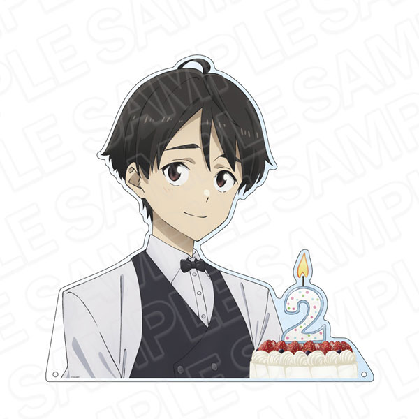 Contents Seed TV Anime "Makeine: Too Many Losing Heroines!" Jumbo Diecut Acrylic Board Kazuhiko Nukumizu 2nd Anniversary Sweets ver.