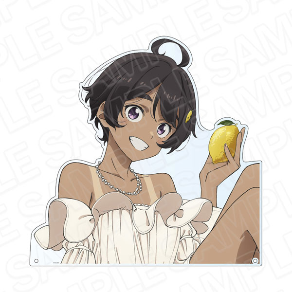 Contents Seed TV Anime "Makeine: Too Many Losing Heroines!" Jumbo Diecut Acrylic Board Lemon Yakishio 2nd Anniversary Sweets ver. 圖片 1
