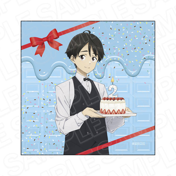 Contents Seed TV Anime "Makeine: Too Many Losing Heroines!" Microfiber Cloth Kazuhiko Nukumizu 2nd Anniversary Sweets ver.