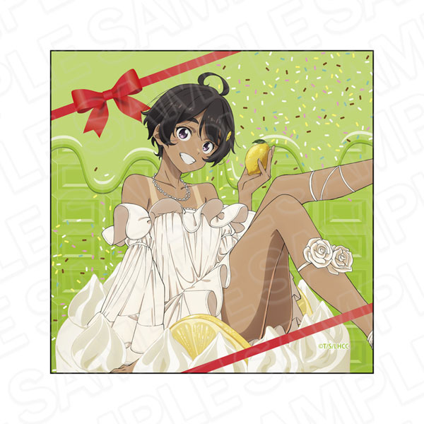 Contents Seed TV Anime "Makeine: Too Many Losing Heroines!" Microfiber Cloth Lemon Yakishio 2nd Anniversary Sweets ver.