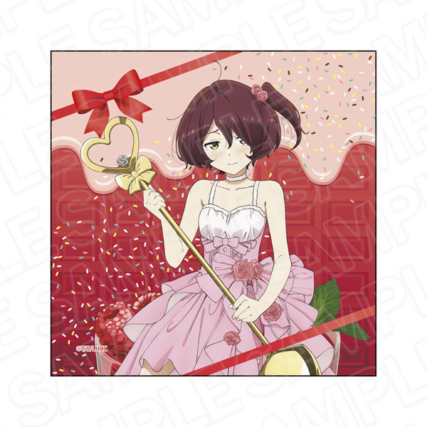 Contents Seed TV Anime "Makeine: Too Many Losing Heroines!" Microfiber Cloth Chika Komari 2nd Anniversary Sweets ver. รูปภาพ 1