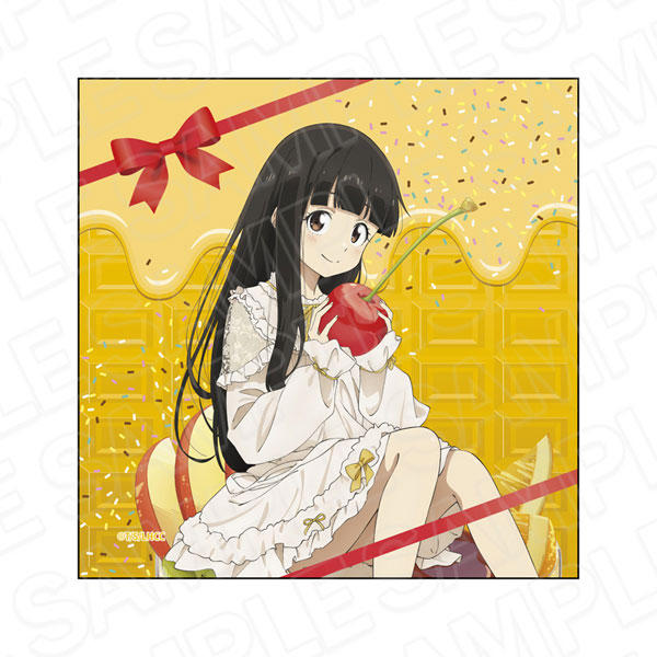 Contents Seed TV Anime "Makeine: Too Many Losing Heroines!" Microfiber Cloth Kaju Nukumizu 2nd Anniversary Sweets ver.