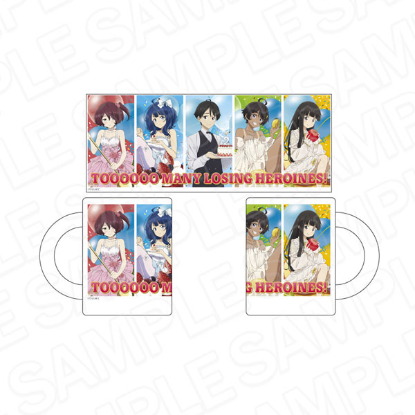 Contents Seed TV Anime "Makeine: Too Many Losing Heroines!" Mug 2nd Anniversary Sweets ver. Bild 1