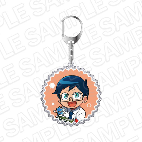 Contents Seed Hiro Tama! Hiro-kun Glitter Acrylic Keychain Aoi Inuma
