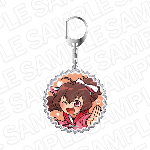 Contents Seed Hiro Tama! Hiro-kun Glitter Acrylic Keychain Hinano Tsuruha imagen 1