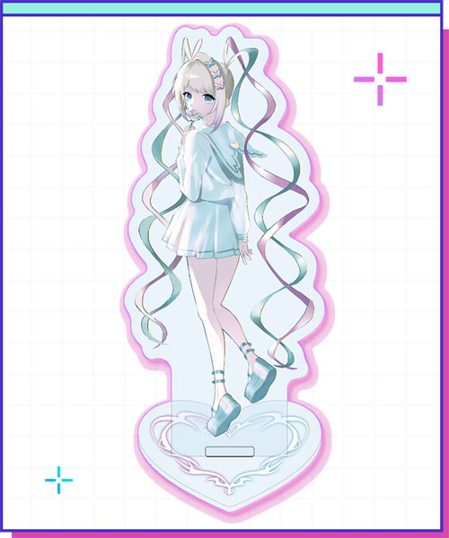 WHY SO SERIOUS? NEEDY STREAMER OVERLOAD KAngel Mystery Rose Acrylic Stand 图片 1