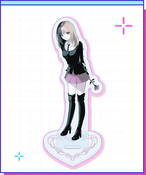 WHY SO SERIOUS? NEEDY STREAMER OVERLOAD Kache Mystery Rose Acrylic Stand