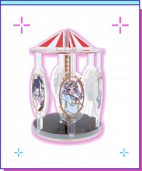 WHY SO SERIOUS? NEEDY STREAMER OVERLOAD NEEDY GIRL Merry-go-round 3D Acrylic Stand