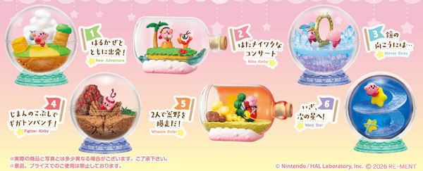 RE-MENT Kirby Terrarium Collection Ashita wa Ashita no Kaze ga Fuku 6Pack BOX hình ảnh 1
