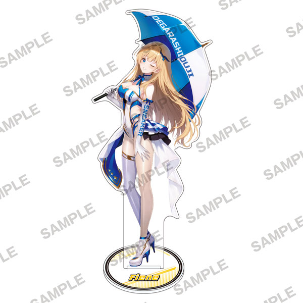 KADOKAWA Saikyo Degarashi Ouji no Anyaku Teii Arasoi Acrylic Stand - Finne - Race Queen Ver. รูปภาพ 1
