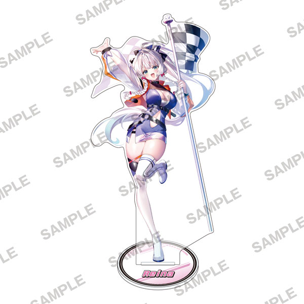 KADOKAWA Mob Shisai dakedo, Kono Sekai ga Otome Game dato Kizuita node Heroine wo Ikusei Shimasu Acrylic Stand - Reina - Race Queen Ver.