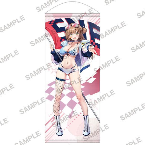 KADOKAWA 純情ギャルは彼女じゃないのに ビッグタペストリー 外濱りりあ レースクイーンVer. 画像 1