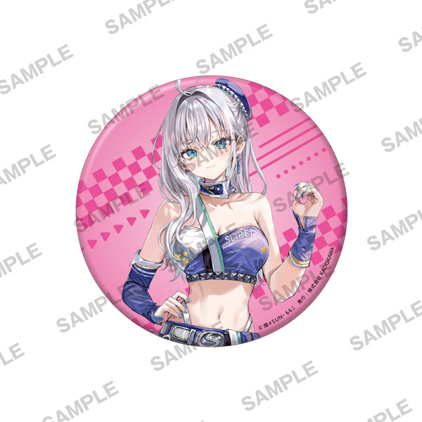 KADOKAWA Alya Sometimes Hides Her Feelings in Russian Big Holographic Tin Badge - Alya - Race Queen Ver.