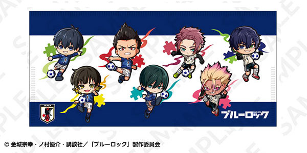 DeNA Bluelock Ticket Folder Japan National Team ver. Yoichi Isagi / Meguru Bachira / Shouei Barou / Rin Itoshi / Sae Itoshi / Ryusei Shidou / Oliver Aiku hình ảnh 1
