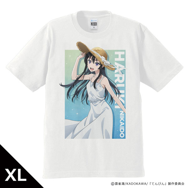 Azu Maker Tenkousaki no Seiso Karenna Bishoujo ga, Mukashi Danshi to Omotte Issho ni Asonda Osananajimi datta ken T-shirt Haruki Nikaidou Teaser Visual Summer XL