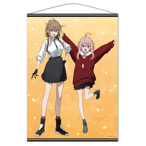 Azu Maker Magical Girl Lyrical Nanoha Exceeds Gun Blaze Vengeance B2 Wall Scroll Shiina & Setsuna รูปภาพ 1