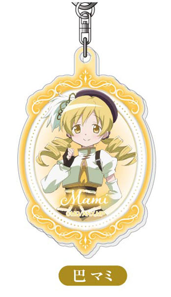 Bandai Acrylic Keychain Puella Magi Madoka Magica the Movie -Walpurgisnacht: Rising- 03 Mami Tomoe