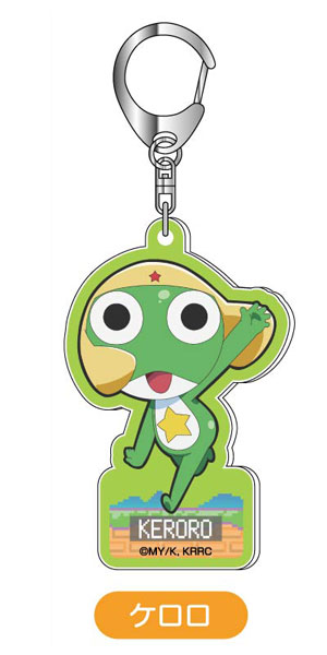 Bandai Acrylic Keychain Keroro Gunso * 01 Keroro