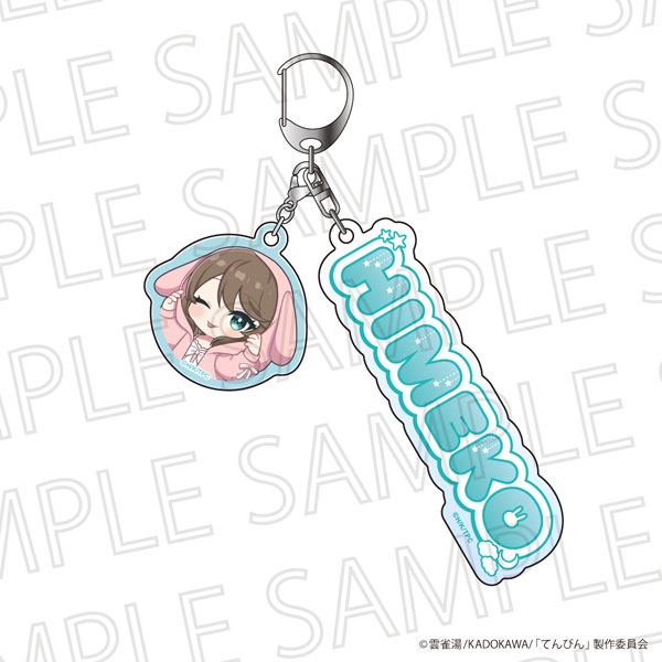 SR-GYM TV Anime "Tenkousaki no Seiso Karenna Bishoujo ga, Mukashi Danshi to Omotte Issho ni Asonda Osananajimi datta ken" 2-Part Acrylic Keychain Himeko Kirishima