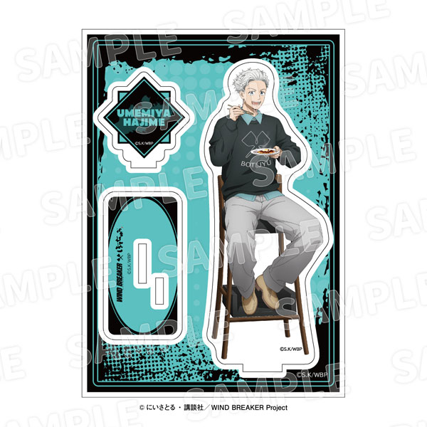 EDITH inc. "WIND BREAKER" x Botejyu Group Acrylic Stand Umemiya Bild 1