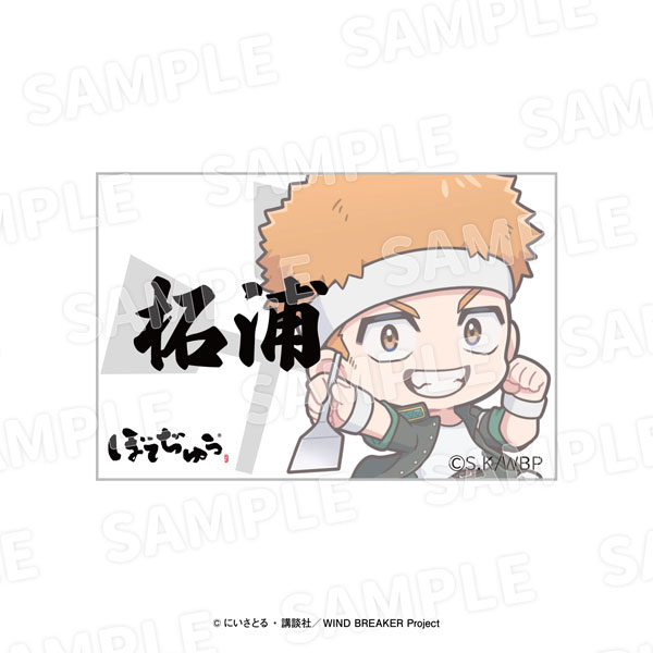 EDITH inc. "WIND BREAKER" x Botejyu Group Acrylic Name Badge Tsugeura