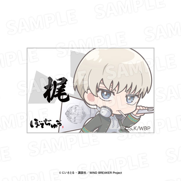 EDITH inc. "WIND BREAKER" x Botejyu Group Acrylic Name Badge Kaji