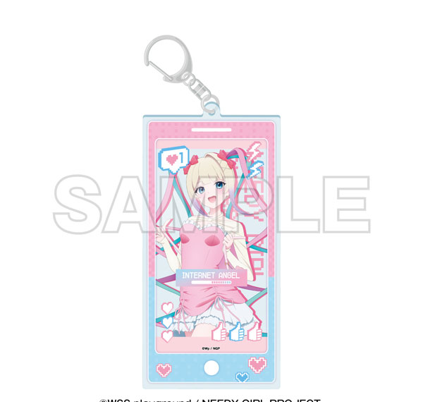 EDITH inc. Anime "NEEDY STREAMER OVERLOAD" x Tokyu Kabukicho Tower Acrylic Keychain KAngel Bild 1