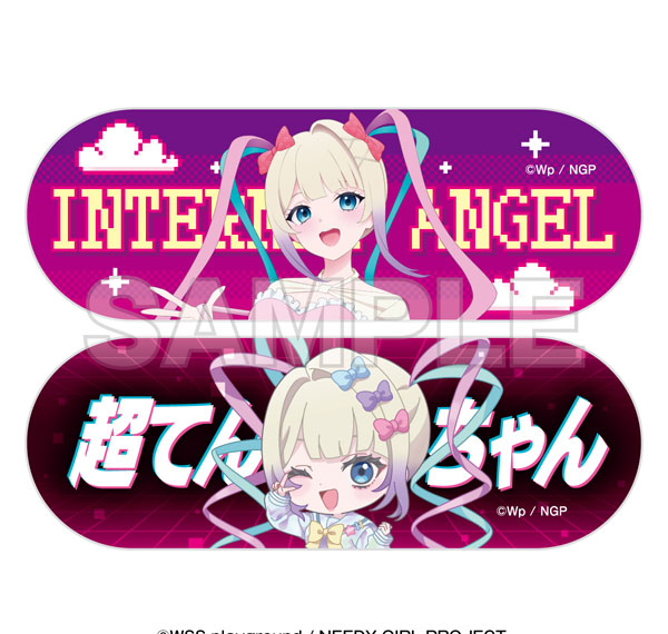 EDITH inc. Anime "NEEDY STREAMER OVERLOAD" x Tokyu Kabukicho Tower Sticker 2pc. Set KAngel Bild 1