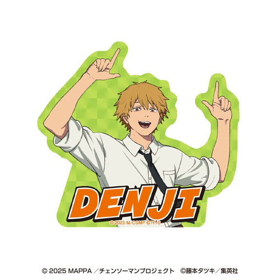 Ensky Movie "Chainsaw Man: Reze Arc" Prism Mini Sticker 1. Denji 圖片 1