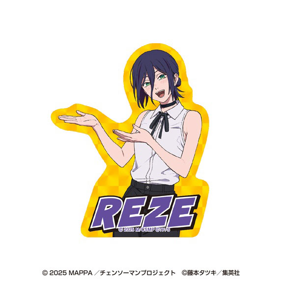 Ensky Movie "Chainsaw Man: Reze Arc" Prism Mini Sticker 2. Reze 圖片 1