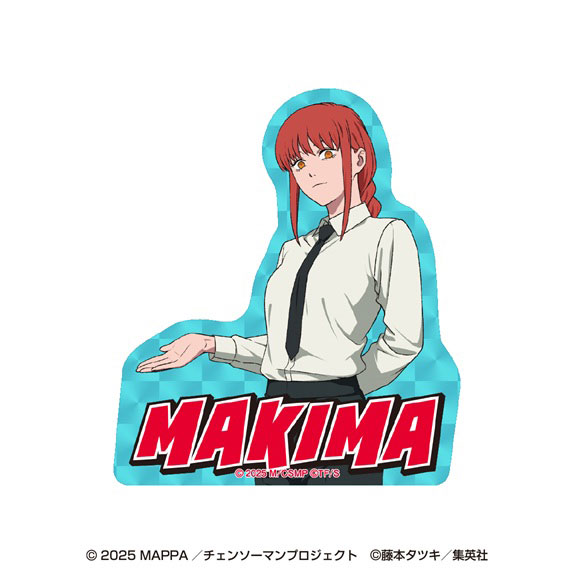 Ensky Movie "Chainsaw Man: Reze Arc" Prism Mini Sticker 3. Makima รูปภาพ 1