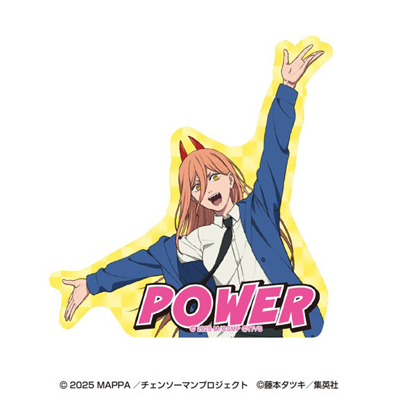 Ensky Movie "Chainsaw Man: Reze Arc" Prism Mini Sticker 7. Power 圖片 1