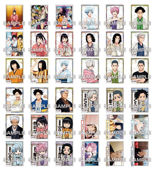 Ensky Akane-banashi Clear Card Collection Gum 18Pack BOX (CANDY TOY)