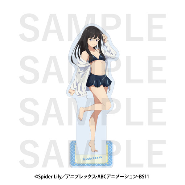 EDITH inc. Lycoris Recoil x Toshimaen Niwa no Yu Acrylic Stand Takina Inoue (Swimsuit)