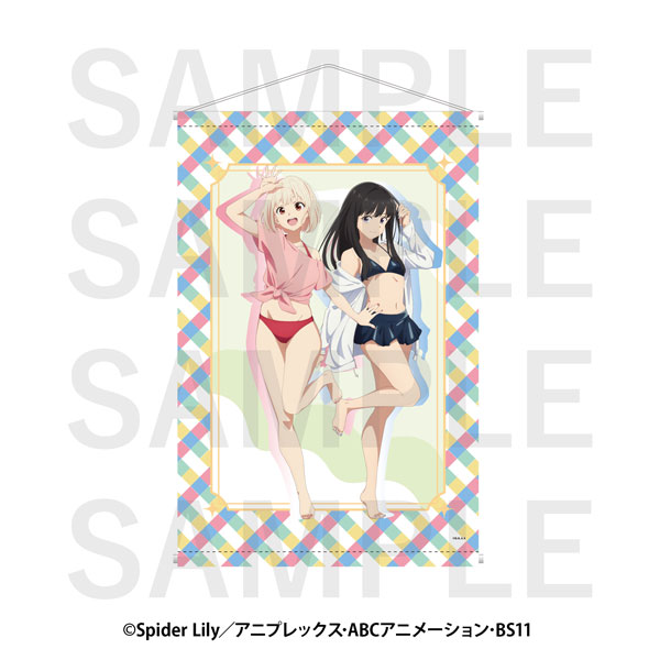 EDITH inc. Lycoris Recoil x Toshimaen Niwa no Yu B2 Wall Scroll (Swimsuit) imagen 1